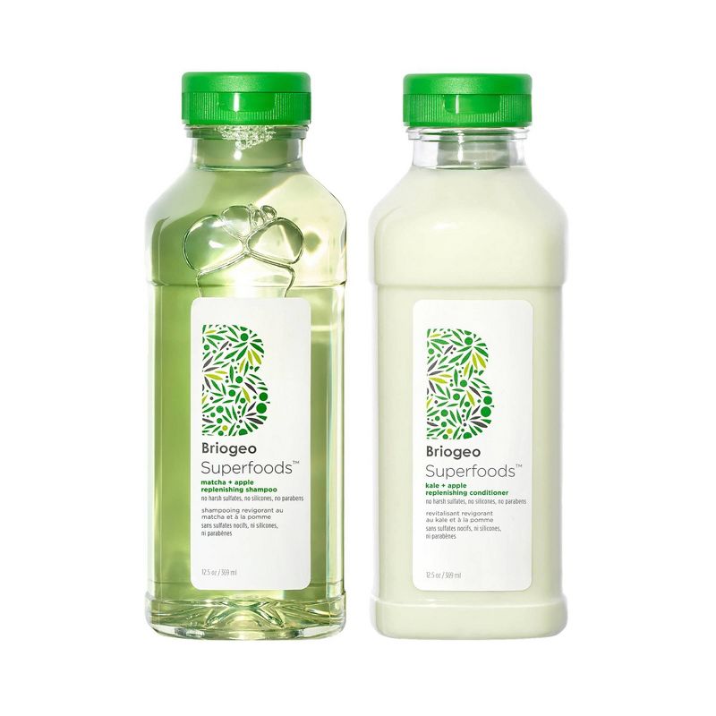 Briogeo Hair Care Superfood Apple Matcha Kale Replenishing Shampoo and Conditioner - 16 fl oz/2pc - Ulta Beauty, 1 of 8