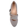 Journee Collection Women's Loren Comfort Insole Medium and Wide Width Round Toe Mid Block Heel Pumps - 4 of 4