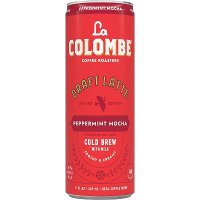 La Colombe Peppermint Mocha Draft Latte - 11 fl oz Can