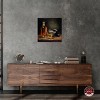 Notoriart Whiskey and Vintage Hat Bar Cart Art For Men Unframed - 2 of 4