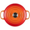Le Creuset Enameled Cast Iron Signature Round Dutch Oven, 4.5 qt., Flame - 2 of 4