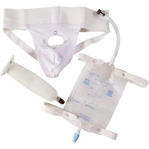 DMI Urinal for Men, Portable Urinal With Elastic Waistband And Urine Collection Bag or Leg, FSA and HSA Eligible, Holds Up To 20 Ounces Of Fluid, - 1 of 4