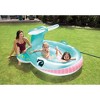 Intex 57440EP 79" x 77" x 36" Inflatable Whale Spray Kiddie Pool for Kids 2+ - image 2 of 4
