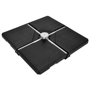 Tangkula Square Cantilever Offset Umbrella Weights Base Water/Sand Filled - 1 of 4