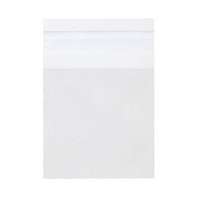 JAM Paper Cello Sleeves with Self-Adhesive Closure 3.25 x 3.25 Clear 3.25X3.25CELLOB