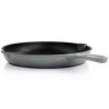 MegaChef Round 10.25 Inch Enameled Cast Iron Skillet in Gray - 3 of 4