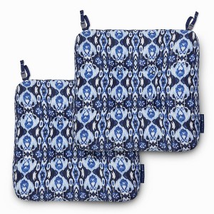 Vera Bradley 2pc 19"x19" Outdoor Patio Chair Cushions - 1 of 4