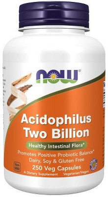Acidophilus Two Billion by Now Foods  -  250 Capsule