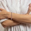Pompeii3 3 1/2ct Ruby Tennis Bracelet 14k White Gold 7" - 3 of 4