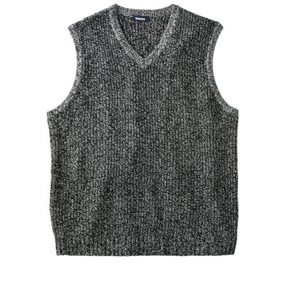 Kingsize Men's Big & Tall Shaker Knit V-neck Sweater Vest - Tall - L ...