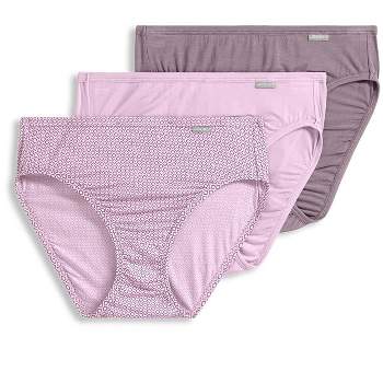 Jockey Women's Underwear Supersoft Bikini - 3 Pack, Crochet Tile/Soft  Lilac/White, 5 at  Women's Clothing store