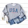 Simply Sage Market Women's Graphic Sweatshirt USA 1776 Stars - 3 of 3