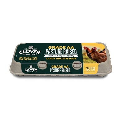 Clover Sonoma Pasture Raised Large Eggs - 1.5lbs/12ct