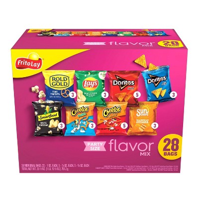 Frito-lay Fun Times Mix Variety Pack - 28ct : Target