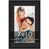 PosterPalooza | Black Frame with Black Photo Mat, UV Acrylic Front, Foam Board Backing, 60 Sizes Available - 2 of 4