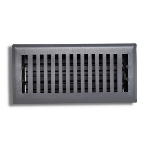 Sierra Grates Contemporary Steel Floor Register, Made in USA, Durable Vent Cover - 1 of 4
