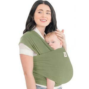 KeaBabies Original Baby Wraps Carrier, Baby Sling Carrier, Stretchy Infant Carrier for Newborn, Toddler - 1 of 4