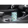 Elanze Designs 20 oz Stainless Steel On the Go Insulated Travel Tumbler With Push Top Lid, Pastel Pumpkin Print Sky Blue - 3 of 4