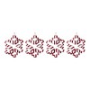 Melrose Snowflake Cookie Cutter Ornament (Set of 4) - 4 of 4