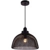 Elegant Lighting Warren Collection Pendant D13.5in H11in Lt:1 Black Finish - 4 of 4