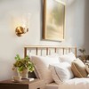 LNC Azfenro Polished Gold and Texture Glass Modern/Contemporary  Vanity Lights, 1 Light/2 Light/3Light - 4 of 4