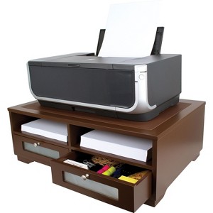 Victor Technology Wood Printer Stand Mocha Brown (B1130)  - 1 of 3