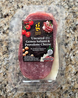 Uncured Genoa Salami And Provolone Cheese - 6oz - Good & Gather™ : Target