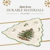 Portmeirion Christmas Tree 10-inch Tree-Shaped Dish - Porcelain Holiday Serveware, Festive Dish, Christmas Tableware, Dishwasher & Microwave Safe - 4 of 4