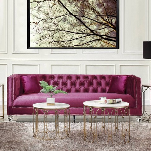 Acme | HeiberoII Sofa Pink