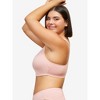 Leading Lady Women's The Serena - Wireless Racerback Cotton Sports Bra (514) - 3 of 4