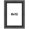PosterPalooza | Photo Size Refined Black Picture Frame - UV Acrylic, Foam Board Backing, Hanging Hardware - 2 of 4