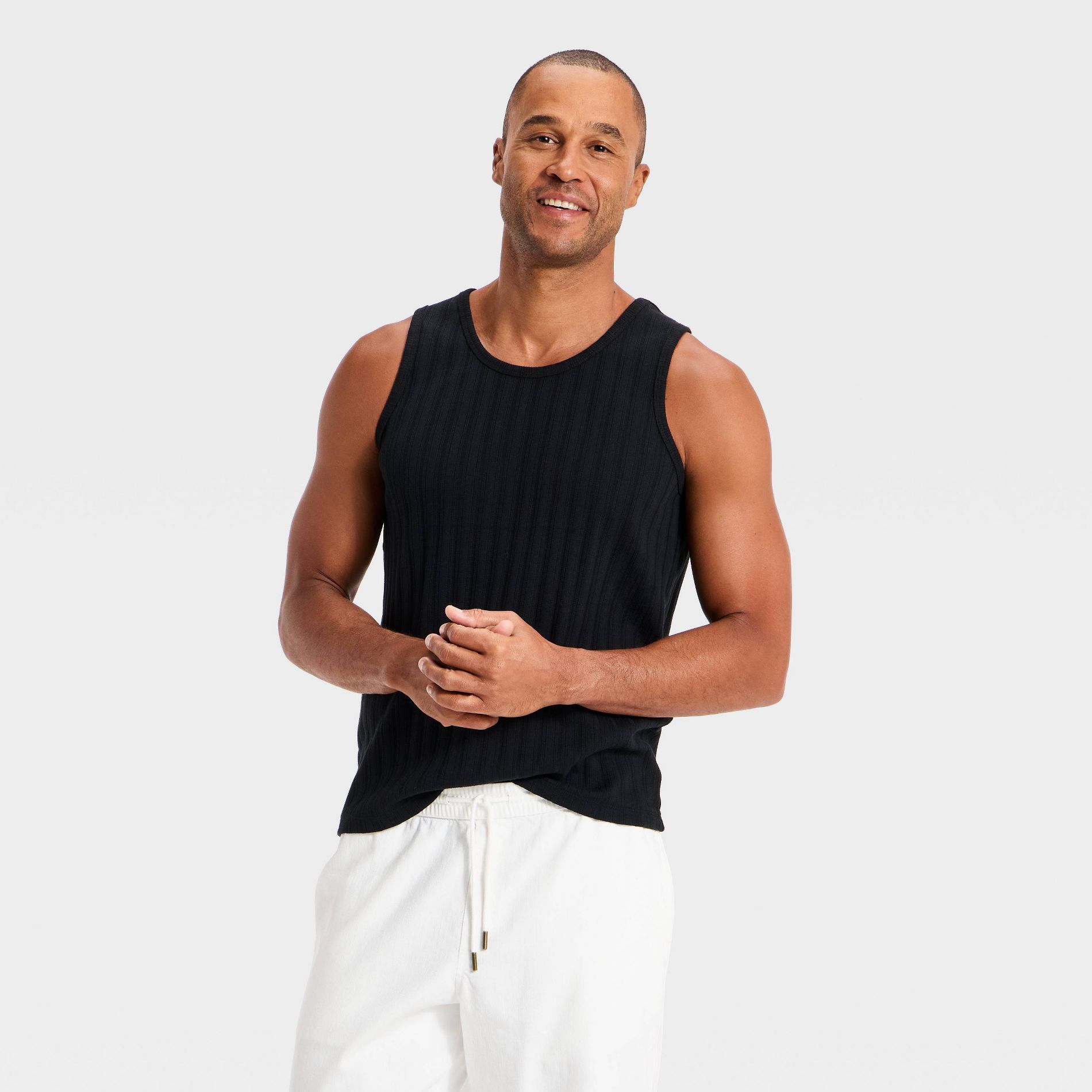 Men's Elevated Textured Tank Top - Goodfellow & Co™