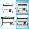 Expandable Over-Sink Dish Drying Rack, Adjustable Stainless Steel Drain Board, Kitchen Counter Organizer, Space Saving Design - 3 of 4