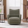 KTMBDW Swivel Accent Chair, Upholstered Fabric Chair for Living Room, Fully Assembled - 2 of 4