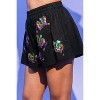 Women's Mardi Gras Sequin Jester Hat Shorts - FANTASTIC FAWN - 2 of 4