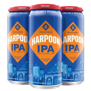 Harpoon IPA Beer - 4pk/16 fl oz Cans - 1 of 1