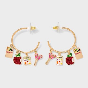 SUGARFIX by BaubleBar Backpack Essentials Statement Earrings - Gold - 1 of 2