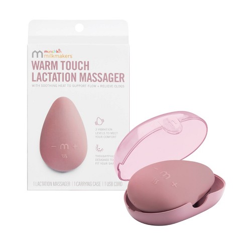 Htovila Warming Lactation Massager Soft Silicone Massager for