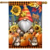 Briarwood Lane Fall House Flag 40x28 For Outdoor Gnome and Pumpkins For Fall House Flag - 2 of 4