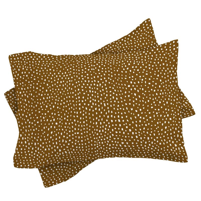 Queen/Full Iveta Abolina Dijon Sprinkle Comforter Set Brown - Deny Designs, 4 of 8