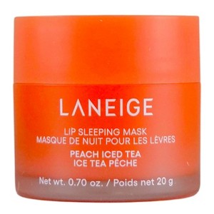 Laneige Lip Sleeping Mask -0.70 oz (Peach Iced Tea ) - Wake Up To The Juicy Hydration of a Peach Iced Tea Dream - 1 of 4