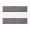 DOMETOUR Heavy Duty Outdoor Clear PVC Curtain, Waterproof & Tearproof, for Patios/Gazebos/Pergolas, 7'H x 10'W, Gray - 2 of 4