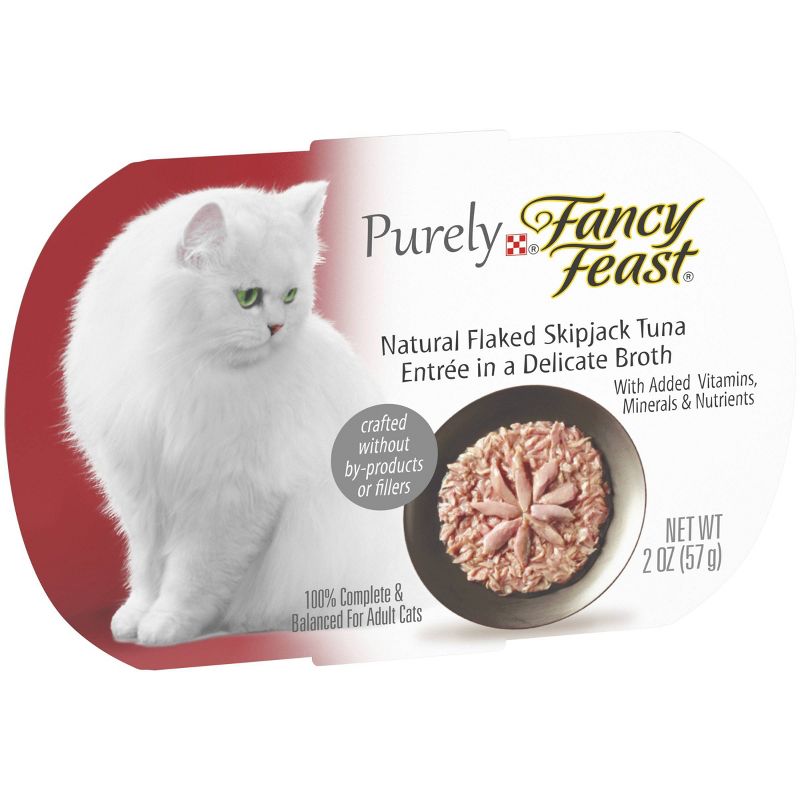 Purina Fancy Feast Natural Flaked Wet Cat Food - 2oz, 5 of 9