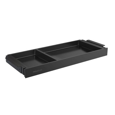Mount-It! Under Desk Drawer - Shallow, Black