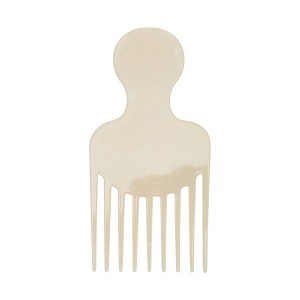 Unique Bargains Round Handle Marble Hair Insert Comb 1 Pc - 1 of 4