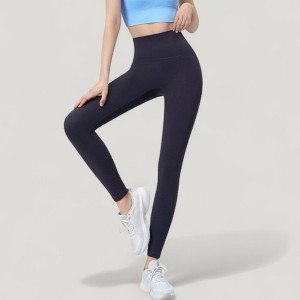 Anna-Kaci Active Women's High Waist Full Length Seamless Leggings with Body Contouring Design - 1 of 4