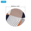 Unique Bargains Round Washable Elastic Bar Seat Cover for Dia 12"-18" Chair - 2 of 4