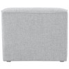 Meridian Furniture,Miramar Durable Linen Textured Armless - 2 of 4