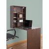 Wall Mount Laptop Fold-out Desk with Shelves - image 2 of 4