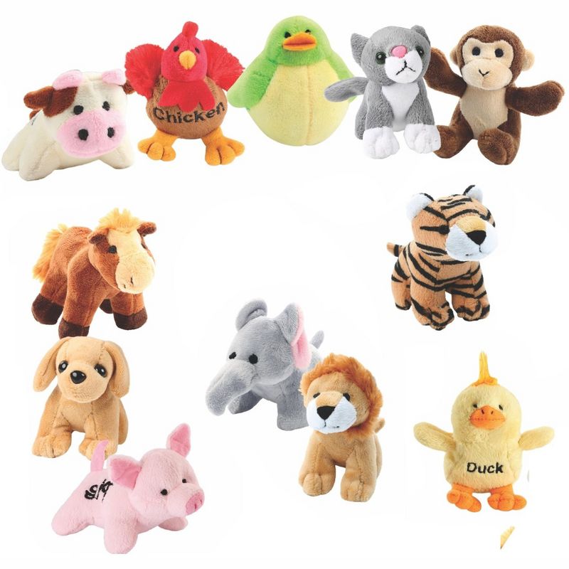 Kovot 12 Plush Talking Animal Sound Toys Baby Gift & Party Favors Squishy Stuffed Animals with Interactive Sound, 4 of 5